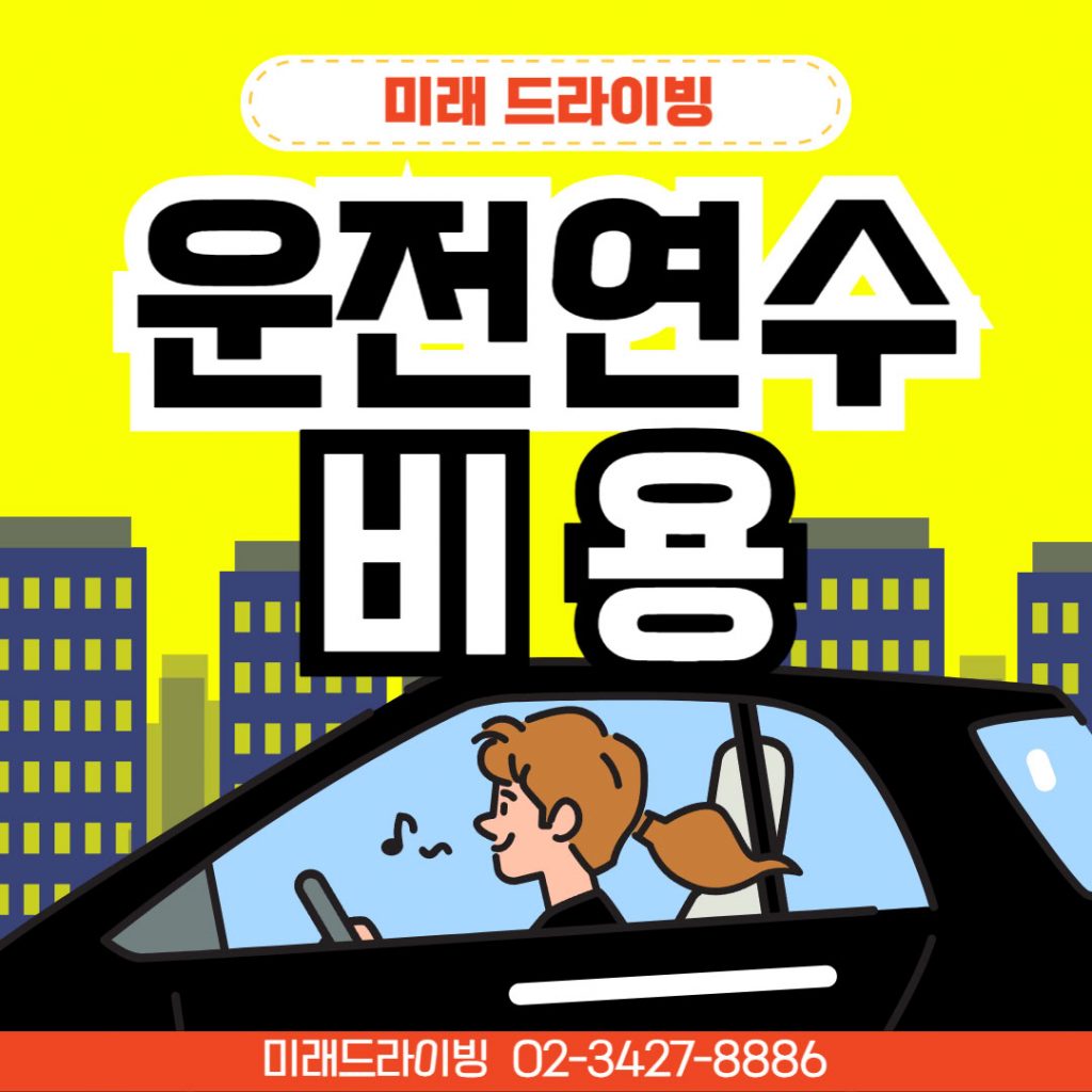 강남운전연수 아이동승·쇼핑동선 맞춤형